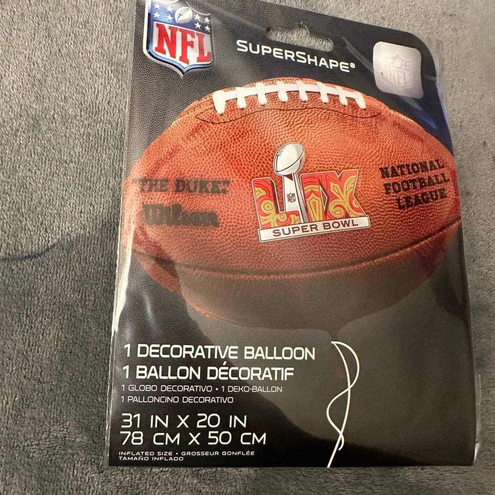 Super Bowl Balloons Football Party Decorations 1 Super Shape 2 Standard